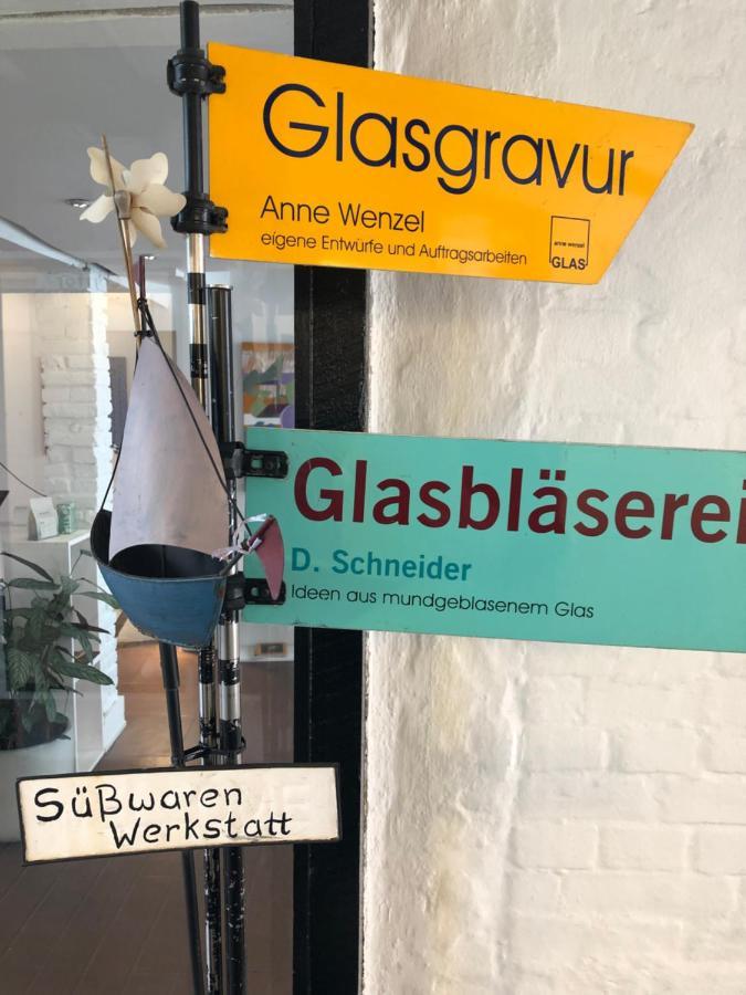 Burghofdrei Hygge & Zentral P-Platz Streaming Lejlighed Flensborg Eksteriør billede
